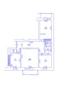 Set of groundfloor blueprints. Floorplan. Royalty Free Stock Photo