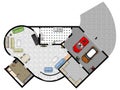 Floorplan 3d. Floor plan. Color floor plans 3d