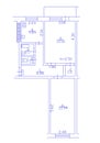 Set of groundfloor blueprints. Floorplan. Royalty Free Stock Photo