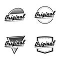 Set of Guaranteed & Original Badges ,Sticker and Stamp