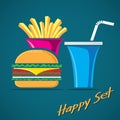 Set of Hamburger vector