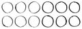 Set hand drawn marker circles - vector