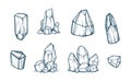 Vector Crystals Illustraion