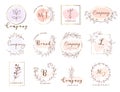 Set of hand drawn watercolor labels and badges for printing,product,vector illustration