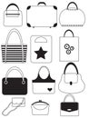 Set of handbags