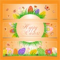 Set of 3 Happy Easter Banners