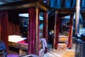 The set of Harry Potter and other students bedroom in Hogwarts,