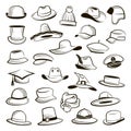 Set of hats