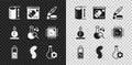 Set Height geometrical figure, Data visualisation, Pipette, Battery, Virus, Test tube, Force of physic formula and icon