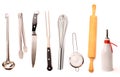 Set of high quality kitchen utensils Royalty Free Stock Photo