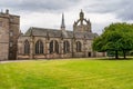 Set of historic buildings of medieval construction of the University of Aberdeen, Scotland, UK.