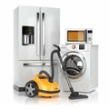 Set of home appliances Royalty Free Stock Photo