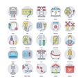 Set of Home Services Flat Vector Icons