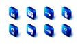 Set House intercom system, Broken key, Digital door lock, Wrong, Key, Folder and, Create account screen and Lock icon