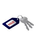 Set of House Keys Royalty Free Stock Photo