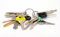 Set of house keys Royalty Free Stock Photo