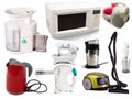 Set of household appliances Royalty Free Stock Photo