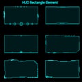 Set of hud rectangle elements,Futuristic Sci Fi Modern User Interface Set.hud rectangle elements,head up display,hud elements