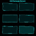Set of hud rectangle elements,Futuristic Sci Fi Modern User Interface Set.hud rectangle elements,head up display,hud elements