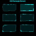 Set of hud rectangle elements,Futuristic Sci Fi Modern User Interface Set.hud rectangle elements,head up display,hud elements