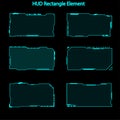 Set of hud rectangle elements,Futuristic Sci Fi Modern User Interface Set.hud rectangle elements,head up display,hud elements