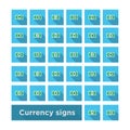 Set icon currency symbol