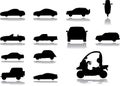 Set icons - 36. Cars