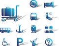 Set icons-84A. Transport icons