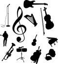 Set icons - 95C. Music