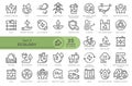 set icons ecology 02 Royalty Free Stock Photo