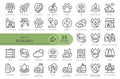 set icons ecology 03 Royalty Free Stock Photo