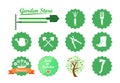 Set of Icons for Garden Website