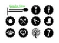 Set of Icons for Garden Website