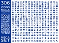 Set Of Icons, Quality Icon Collection Vector Design