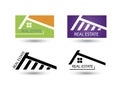 Set of icons for real estate business Royalty Free Stock Photo