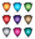 Set icons shield