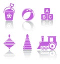 Set Icons toys