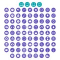 Set of icons for ui user interface mobile devices Royalty Free Stock Photo