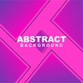 Vector of abstract  pink violet gradient geometric backgrounds. Good to use for banner, social media, poster and flyer template Royalty Free Stock Photo