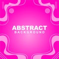 Set Vector of abstract background pink white gradient color. Good to use for banner, social media, poster and flyer template Royalty Free Stock Photo