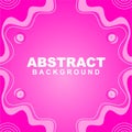 Vector of abstract background pink and white gradient color. Good to use for banner, social media, poster and flyer template Royalty Free Stock Photo