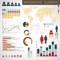 set of Infographic elements Royalty Free Stock Photo