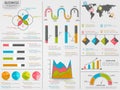 Set of Infographic elements. Royalty Free Stock Photo
