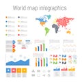 Set of infographics elements Royalty Free Stock Photo