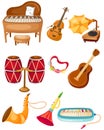 Set of instruments Royalty Free Stock Photo