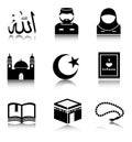 Set of Islam icons