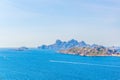 set of islands called Archipel de Riou near les Calanques national park, France