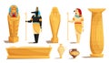Egypt culture symbols Royalty Free Stock Photo
