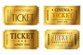 Set of isolated golden tickets