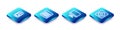 Set Isometric line Mobile phone, Binary code, Computer monitor and api interface icon. Vector Royalty Free Stock Photo